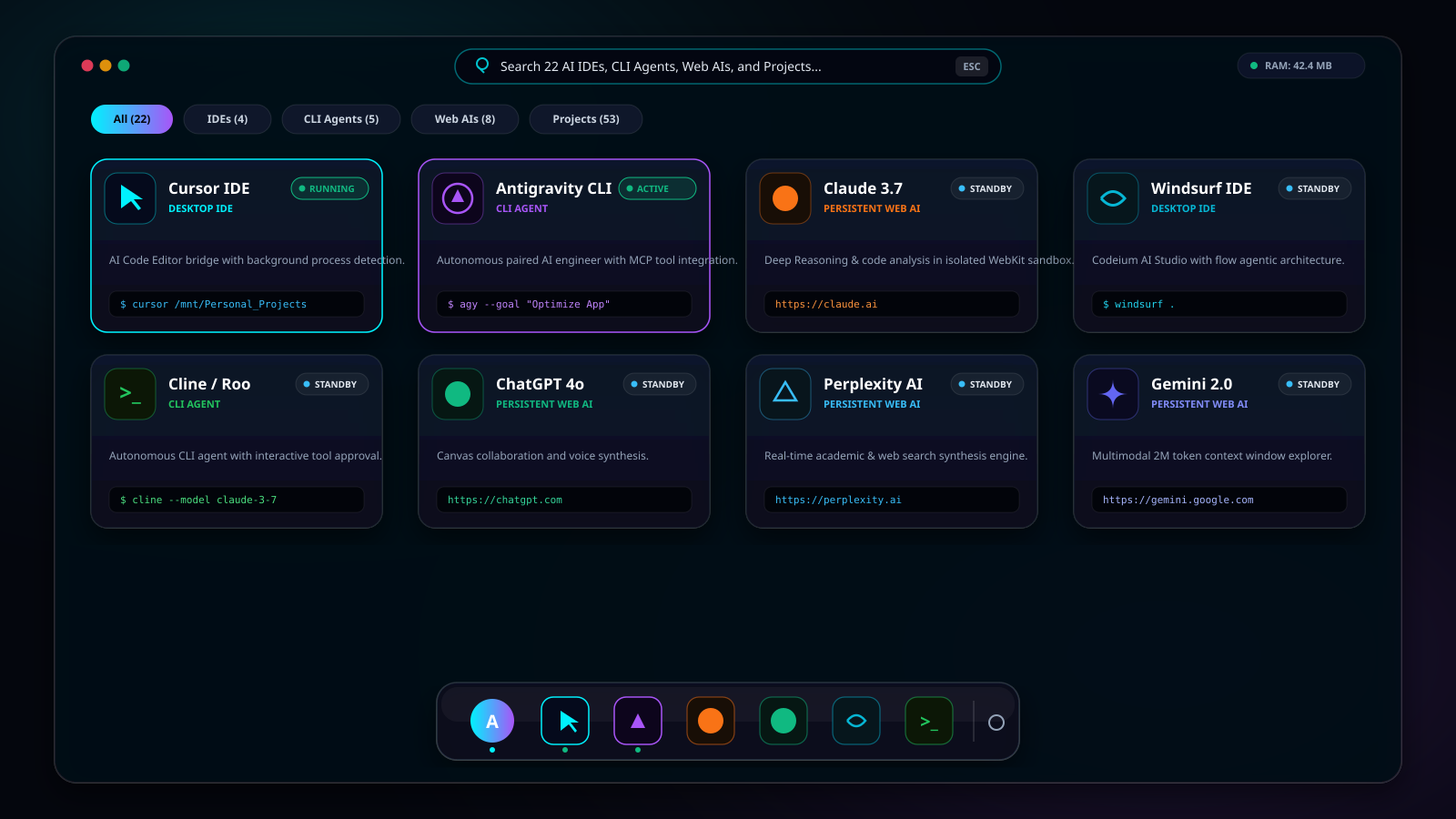 AswitchI Native Launchpad Matrix