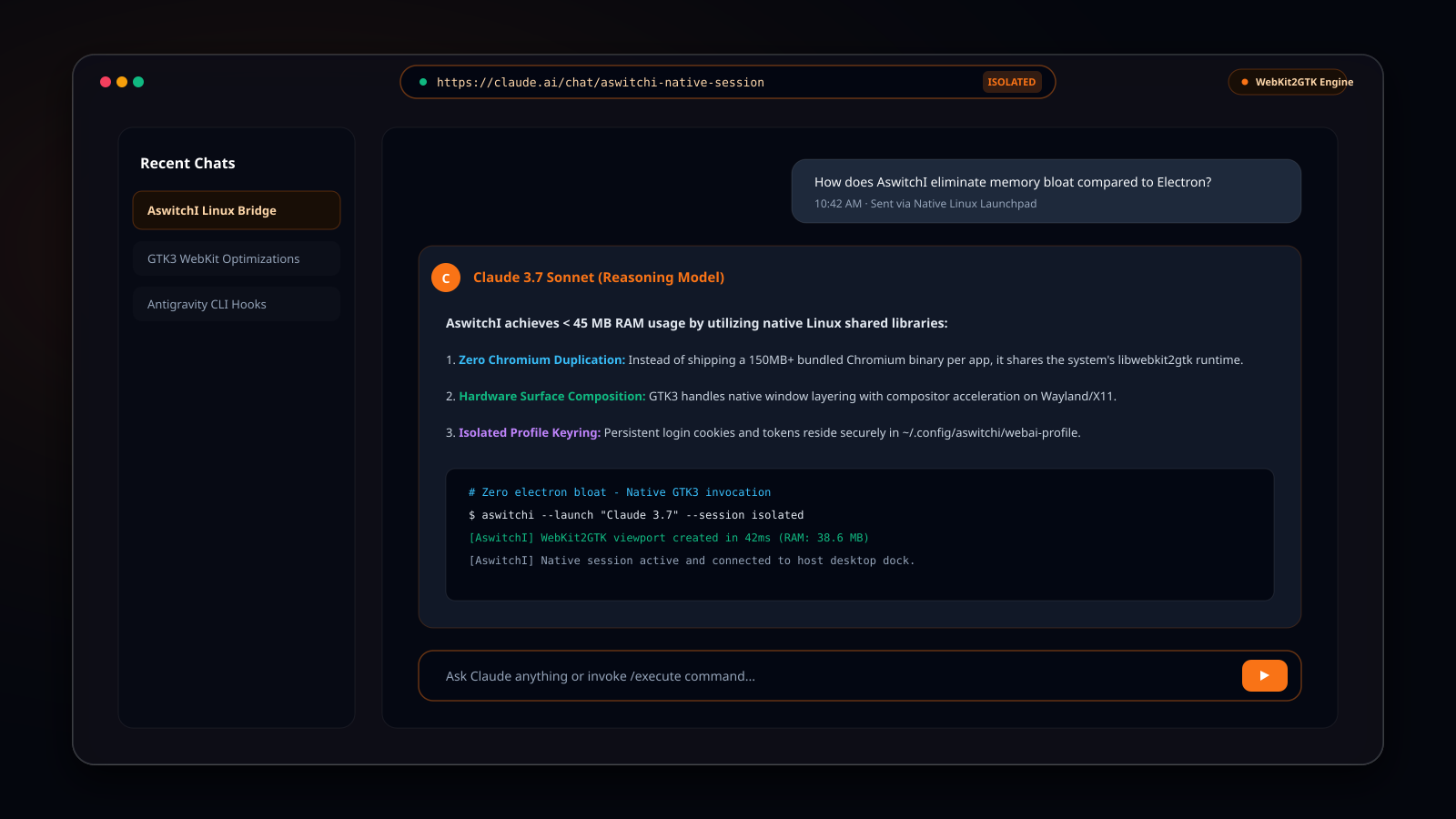 AswitchI Web AI Engine